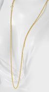 Cadena cordón oro 18k 750 60cm