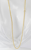 Cadena cordón oro 18k 750 60cm