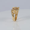 Anillo pantera de oro 18k 750