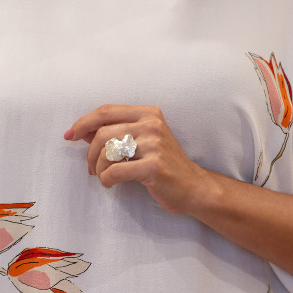 Anillo Tous de Plata 925 Duna