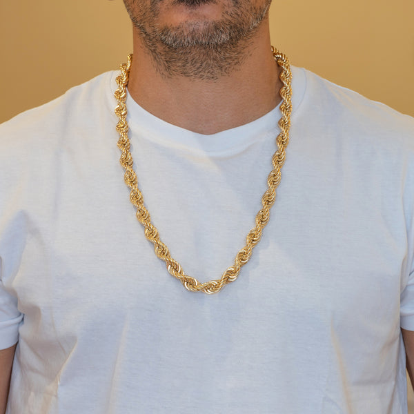 Cadena cordón oro 18k 750 70cm