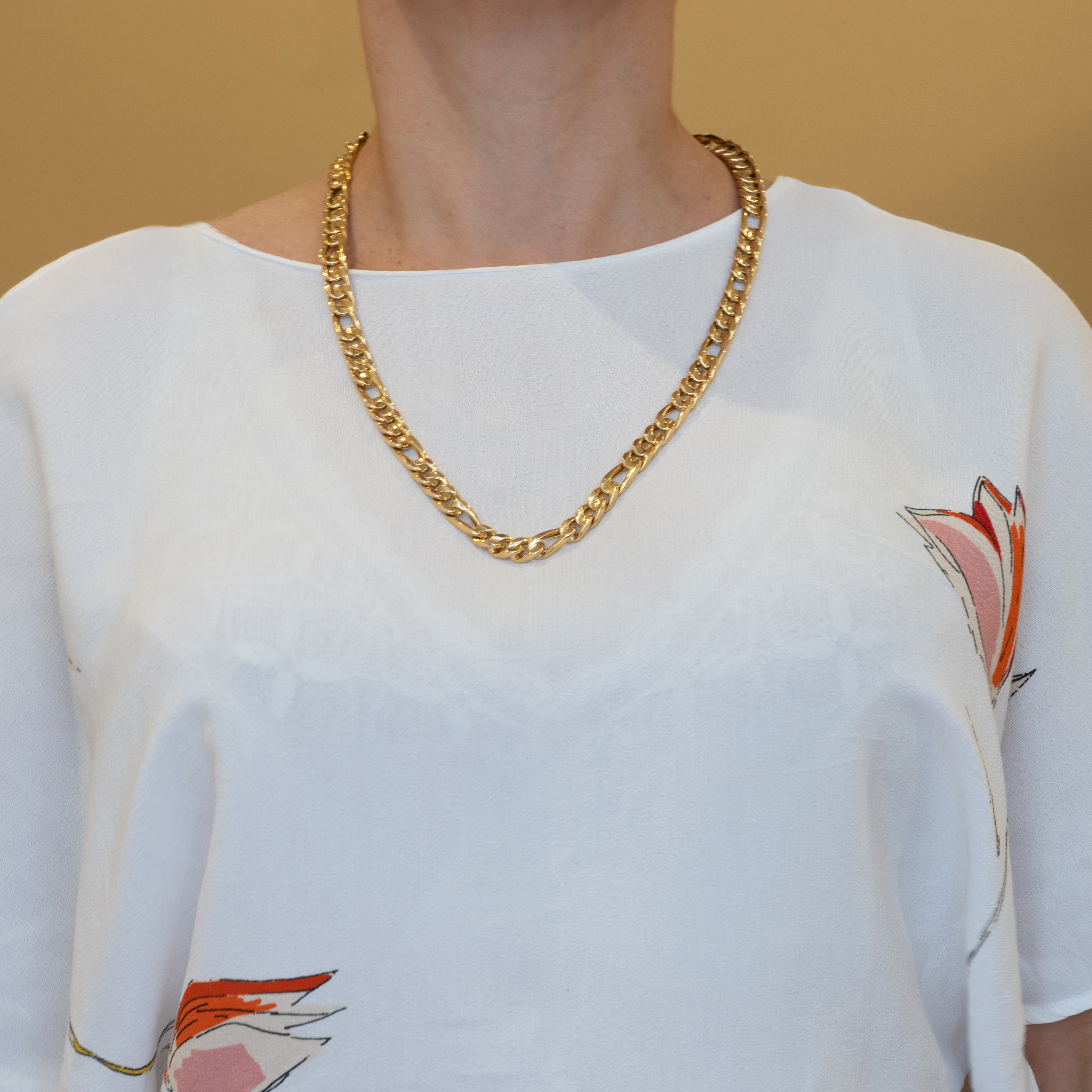 Cadena de oro 18k 750 60cm