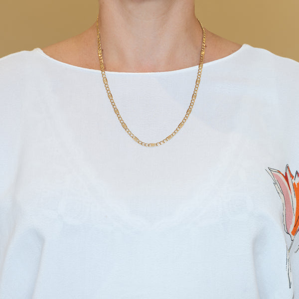 Cadena de oro amarillo 18k 50cm