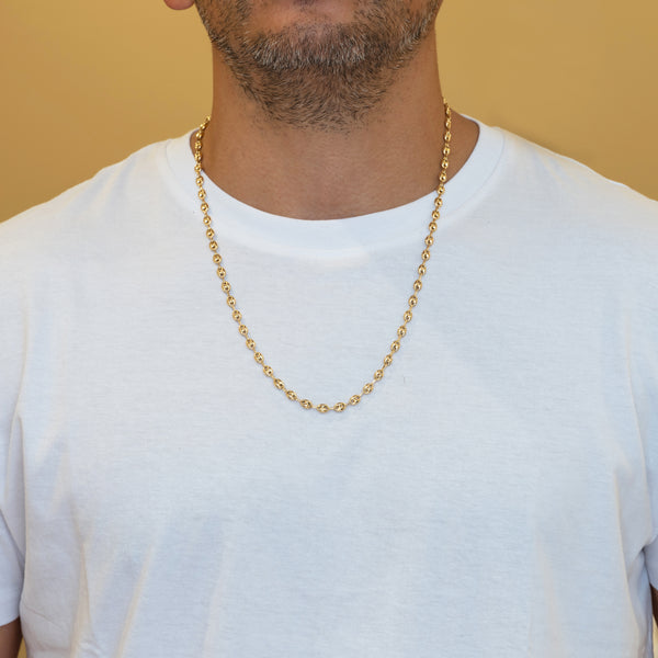 Cadena calabrote oro 18k 750 60cm