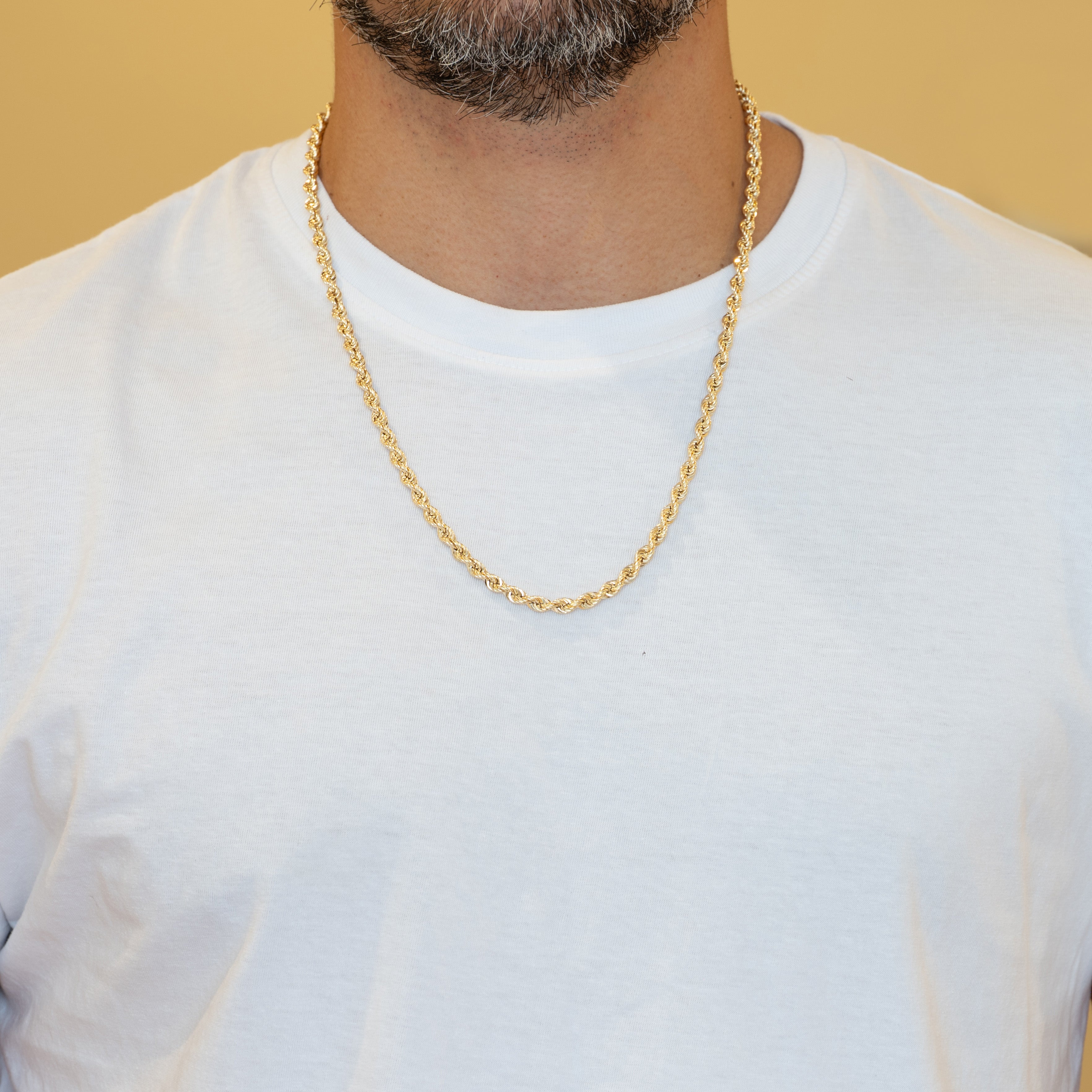 Cadena cordón oro 18k 750 60cm