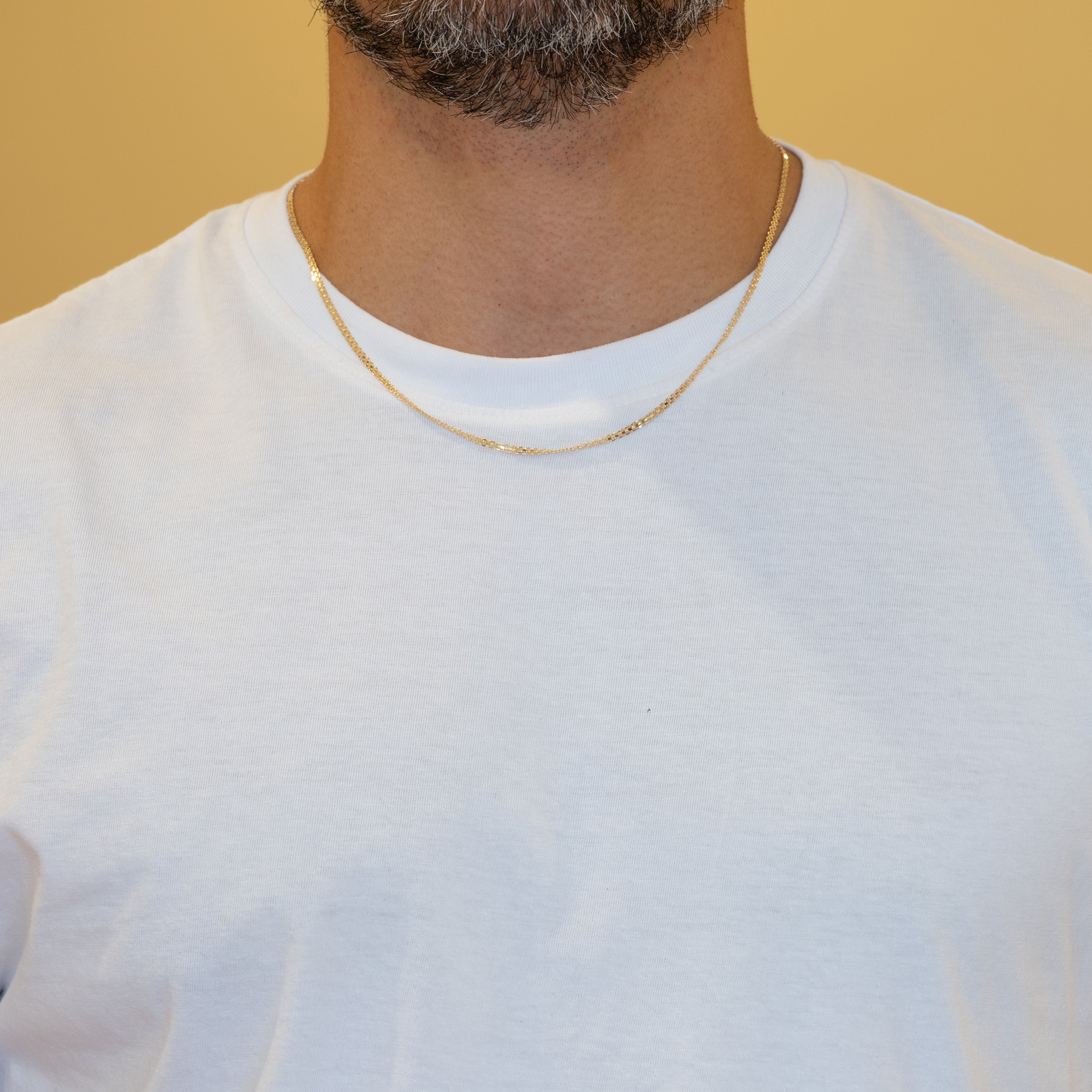 Cadena bismark oro 18k 750 50cm