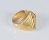 Anillo Iluminati de oro 18k 750