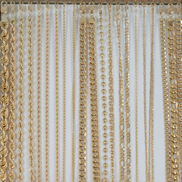 Cadena calabrote oro 18k 750 60cm