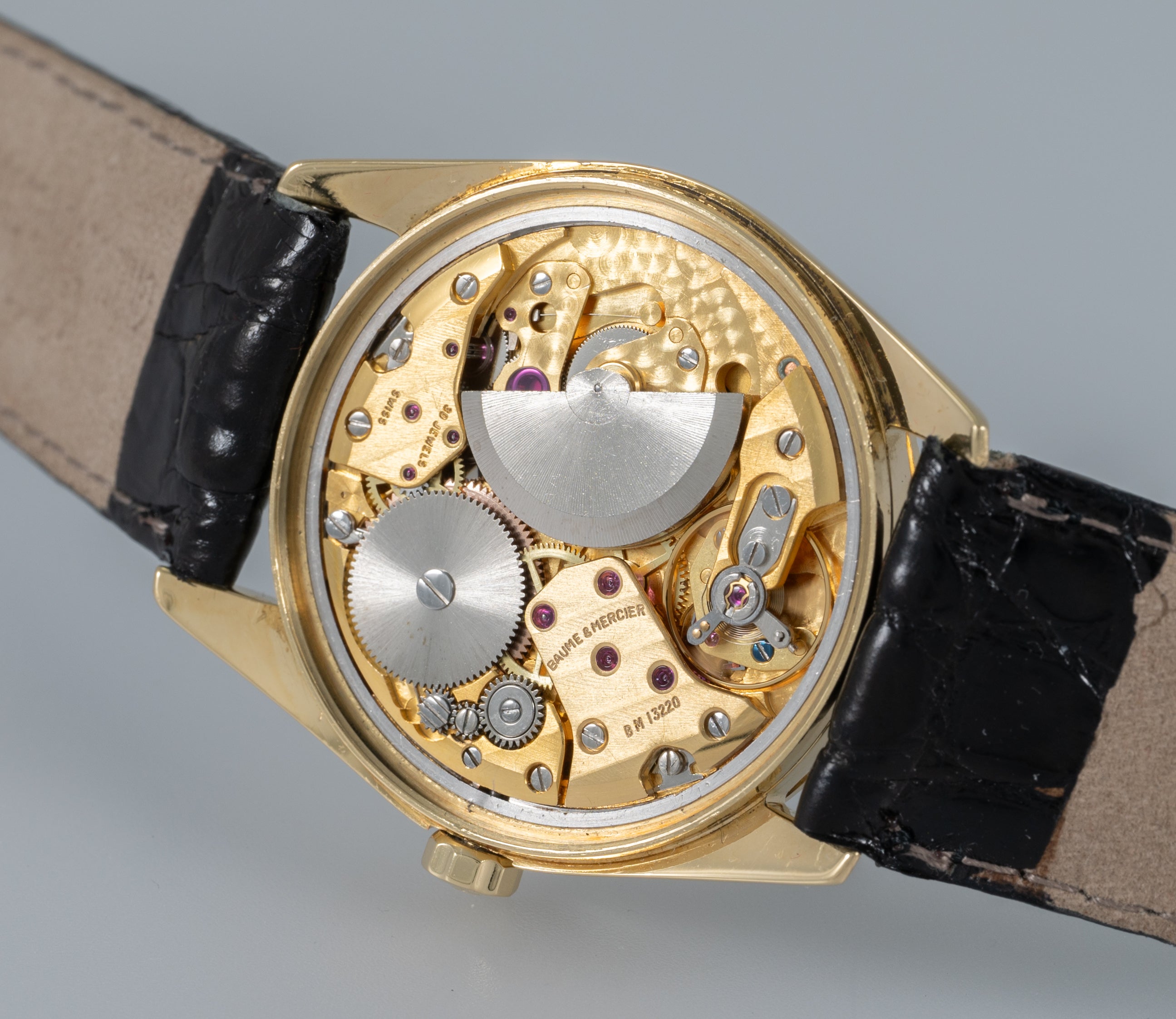 Baume & Mercier Baumatic Yellow Gold 18k Ref: 3183 2