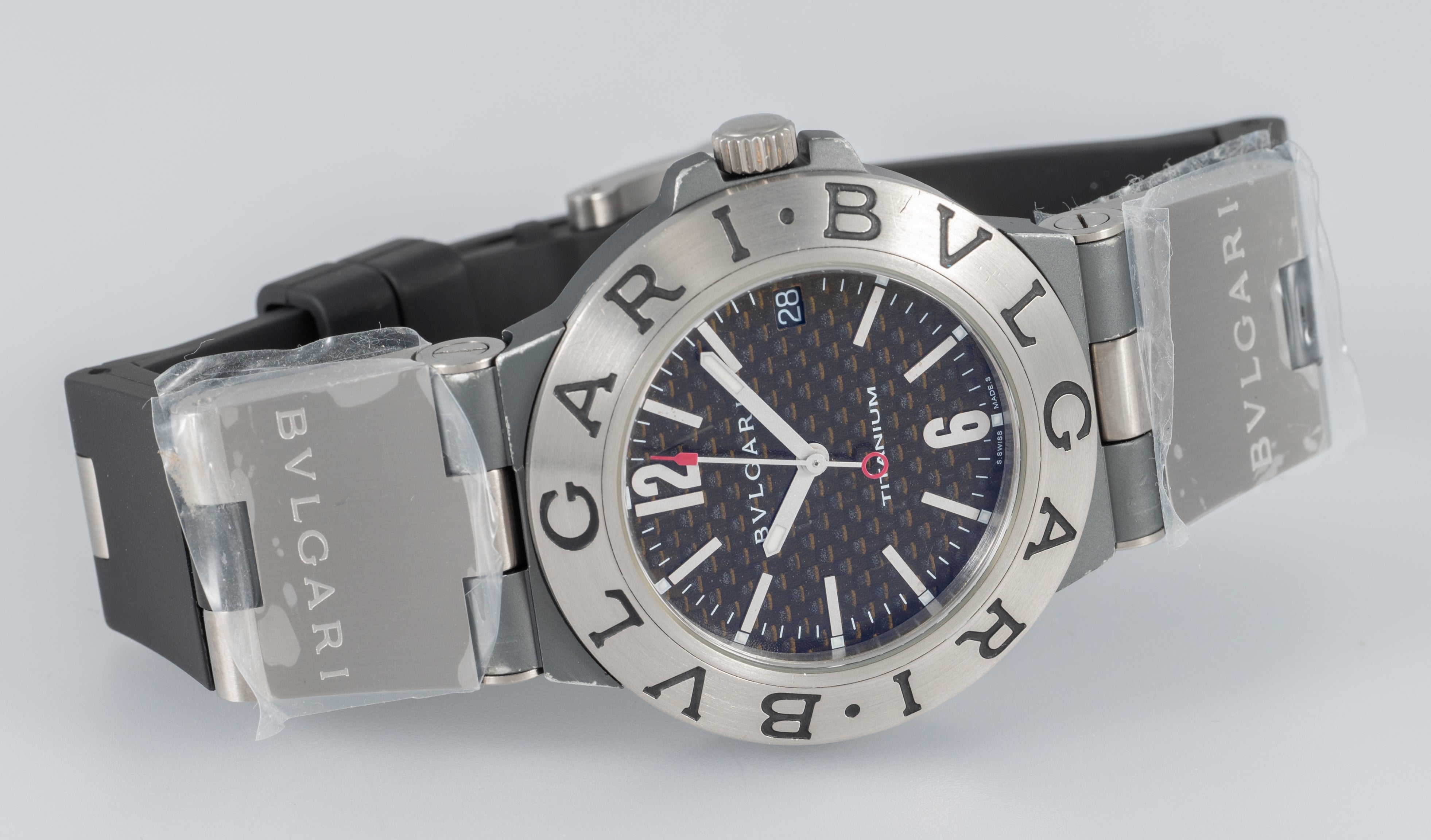 Bulgari Diagono Titanium Ref: TI 38 TA