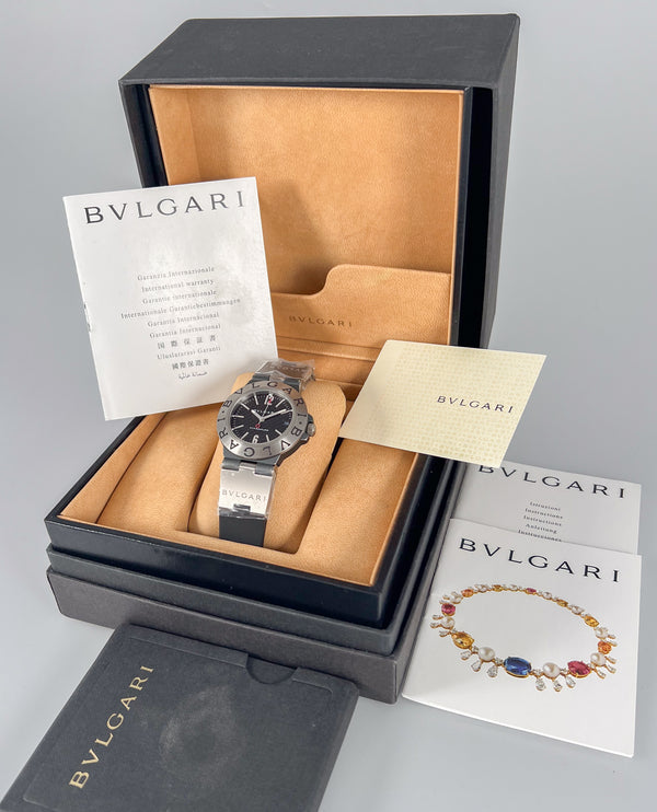 Bulgari Diagono Titanium Ref: TI 38 TA