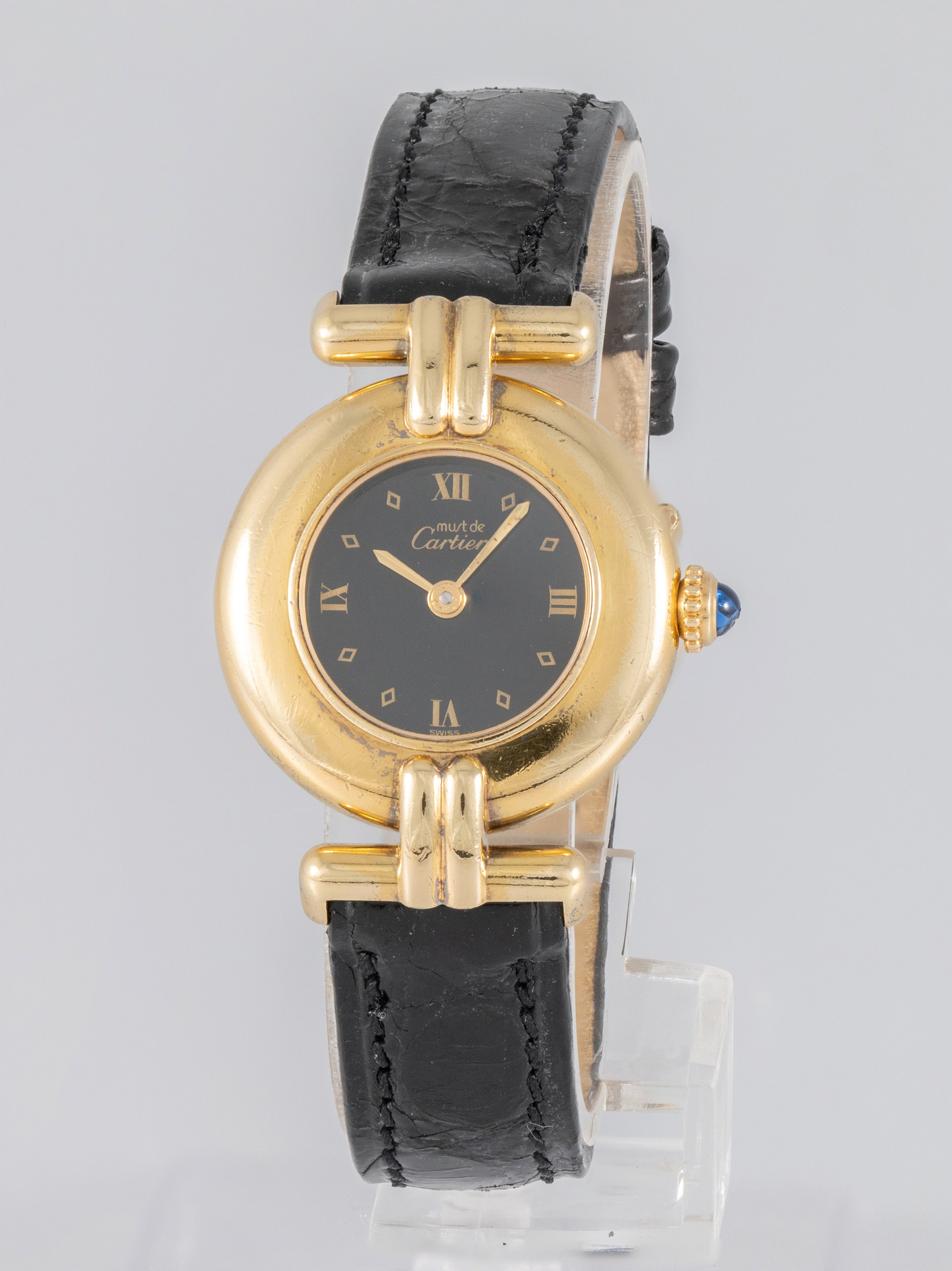 Cartier Vermeil Colisee Must de Cartier Argent 925 Ref: 590002