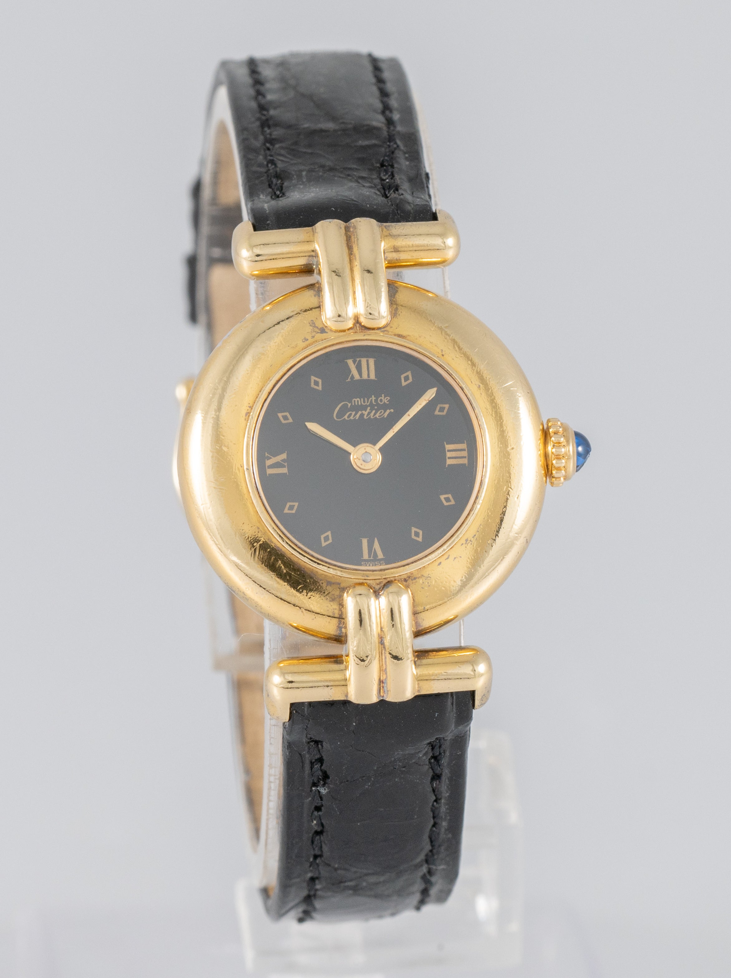 Cartier Vermeil Colisee Must de Cartier Argent 925 Ref: 590002