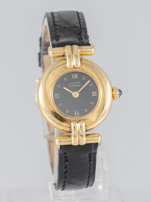 Cartier Vermeil Colisee Must de Cartier Argent 925 Ref: 590002