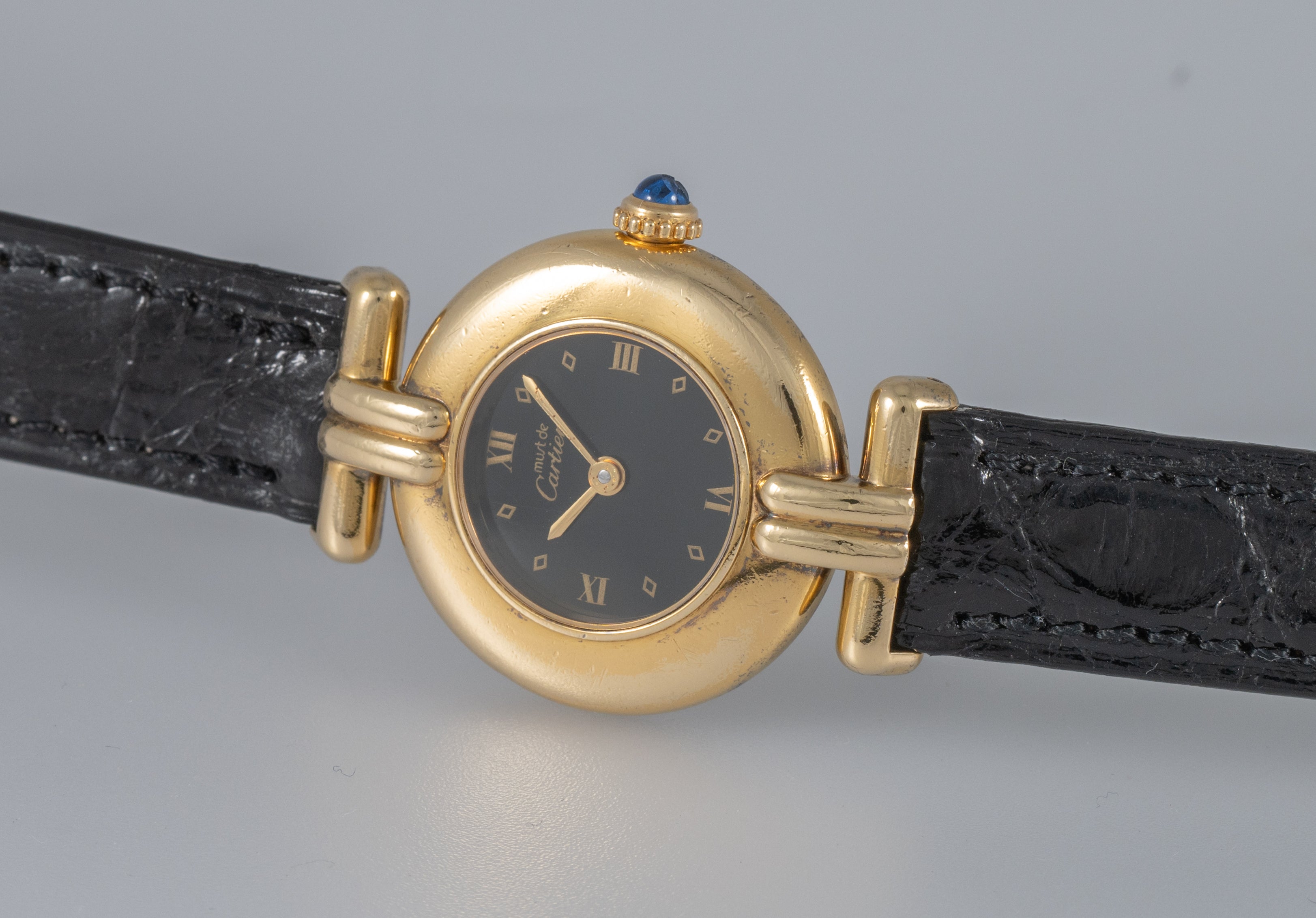 Cartier Vermeil Colisee Must de Cartier Argent 925 Ref: 590002