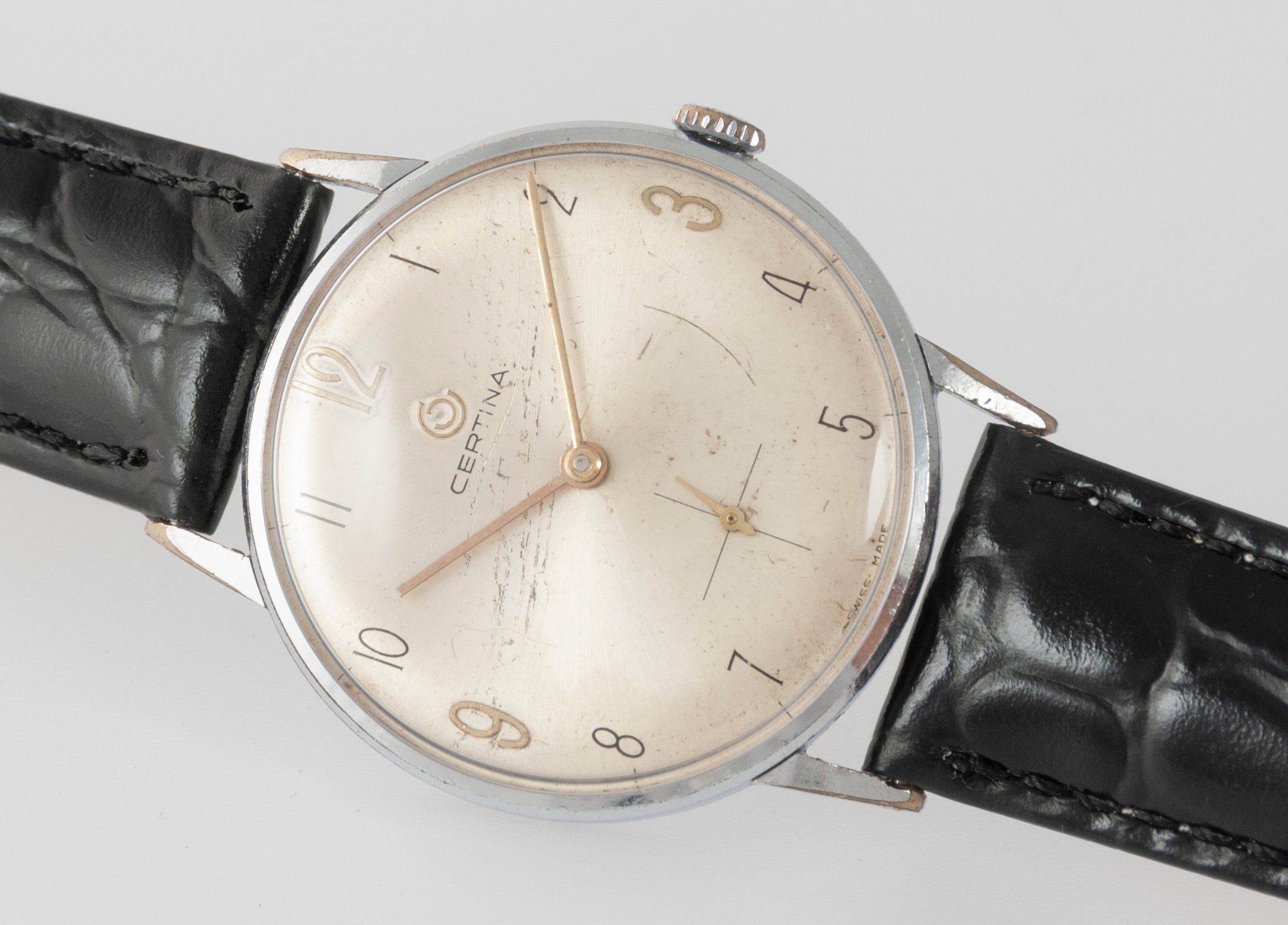 Certina Vintage Steel Chromed Ref: 7002 159