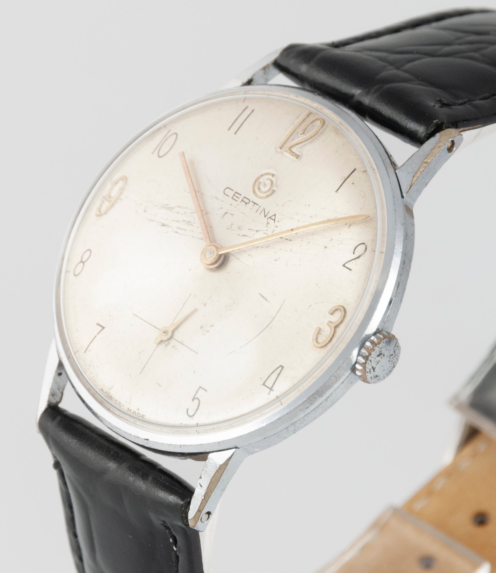 Certina Vintage Steel Chromed Ref: 7002 159