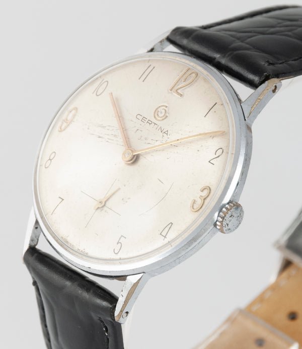 Certina Vintage Steel Chromed Ref: 7002 159