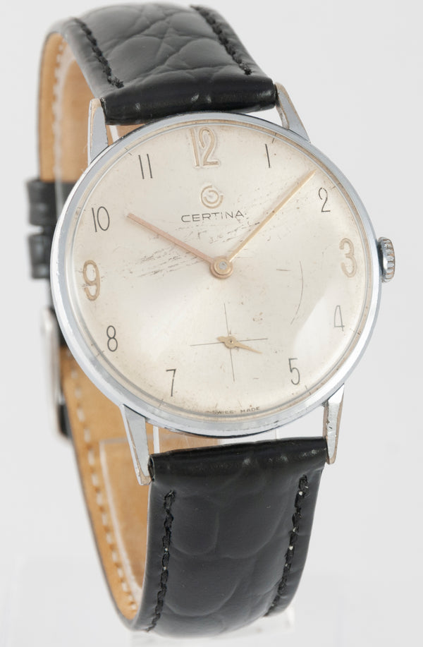 Certina Vintage Steel Chromed Ref: 7002 159