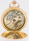Charles Ed Lardet Pocket Watch Yellow Gold 18k Chimes Hour Quarter Minute