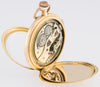 Charles Ed Lardet Pocket Watch Yellow Gold 18k Chimes Hour Quarter Minute