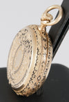 Charles Ed Lardet Pocket Watch Fleurier Suisse Yellow Gold 18k