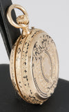 Charles Ed Lardet Pocket Watch Fleurier Suisse Yellow Gold 18k