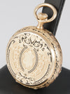 Charles Ed Lardet Pocket Watch Fleurier Suisse Yellow Gold 18k