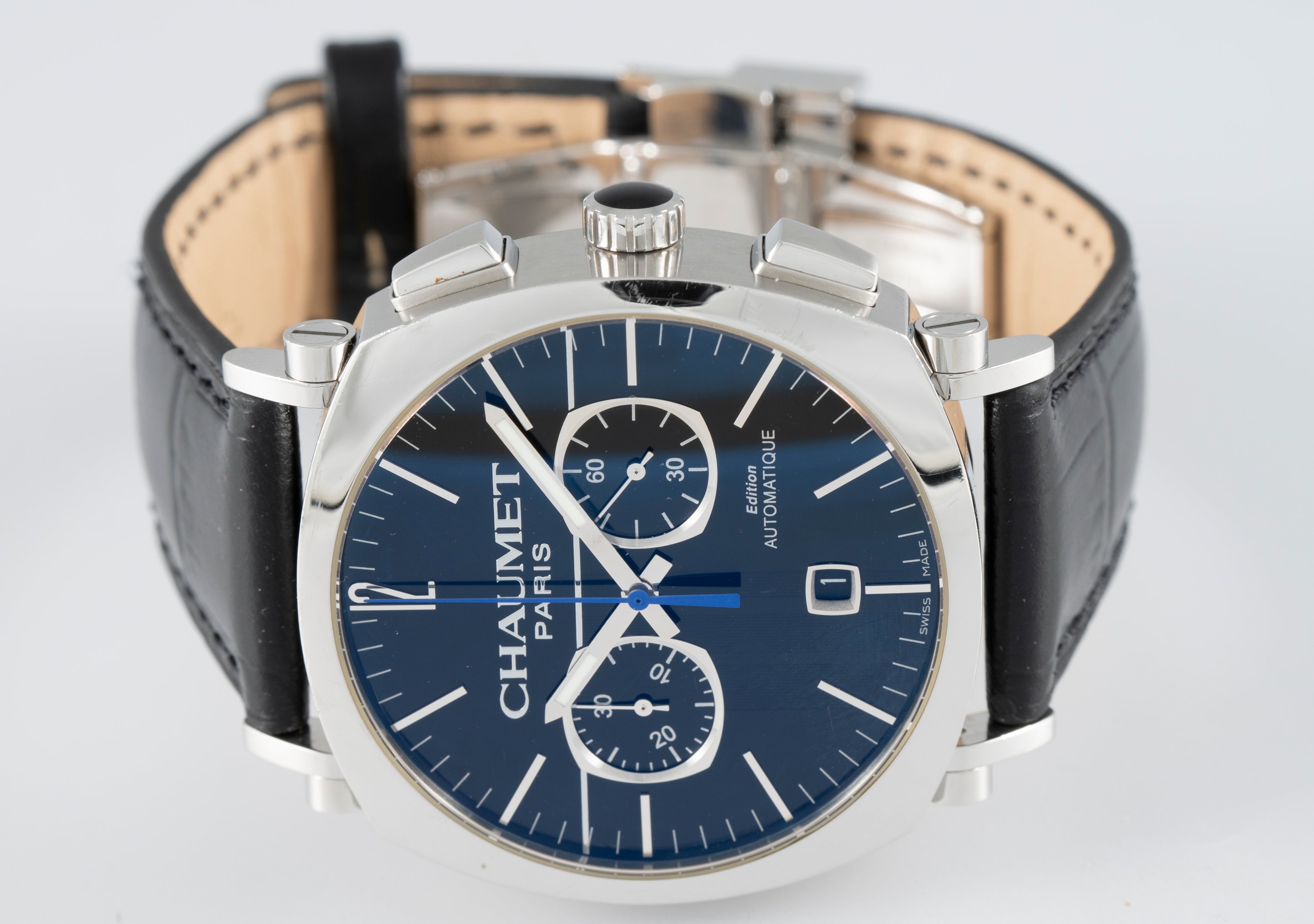 Chaumet Dandy Chronograph Automatique Edition Steel Ref: 1229