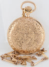 C.J & A.Perrenoud & Cie Pocket Watch Yellow Gold 18k - Circa 1885 - WATCH CHAIN NOT INCLUDED