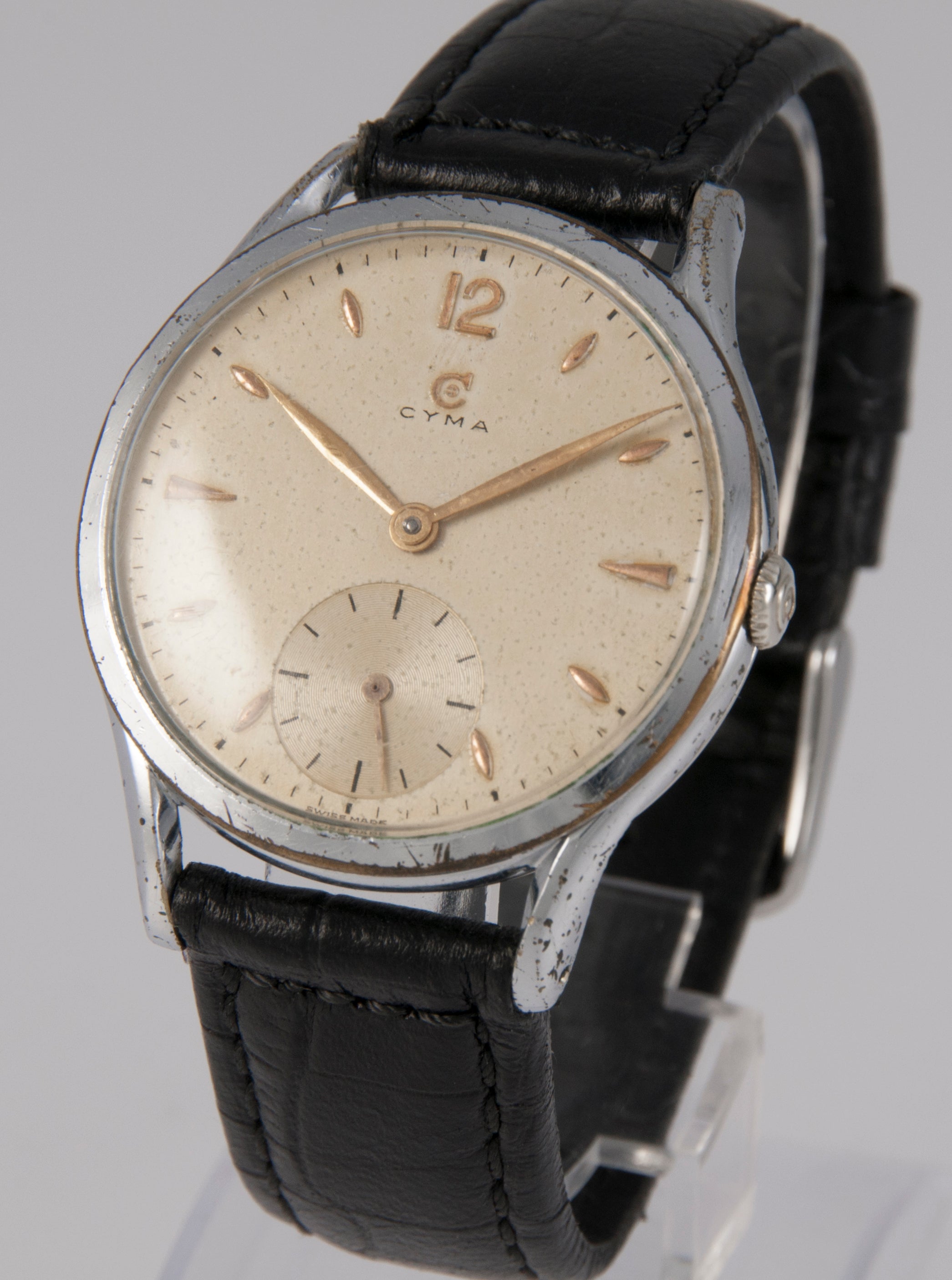 Cyma Vintage Steel 1950's Caliber 586