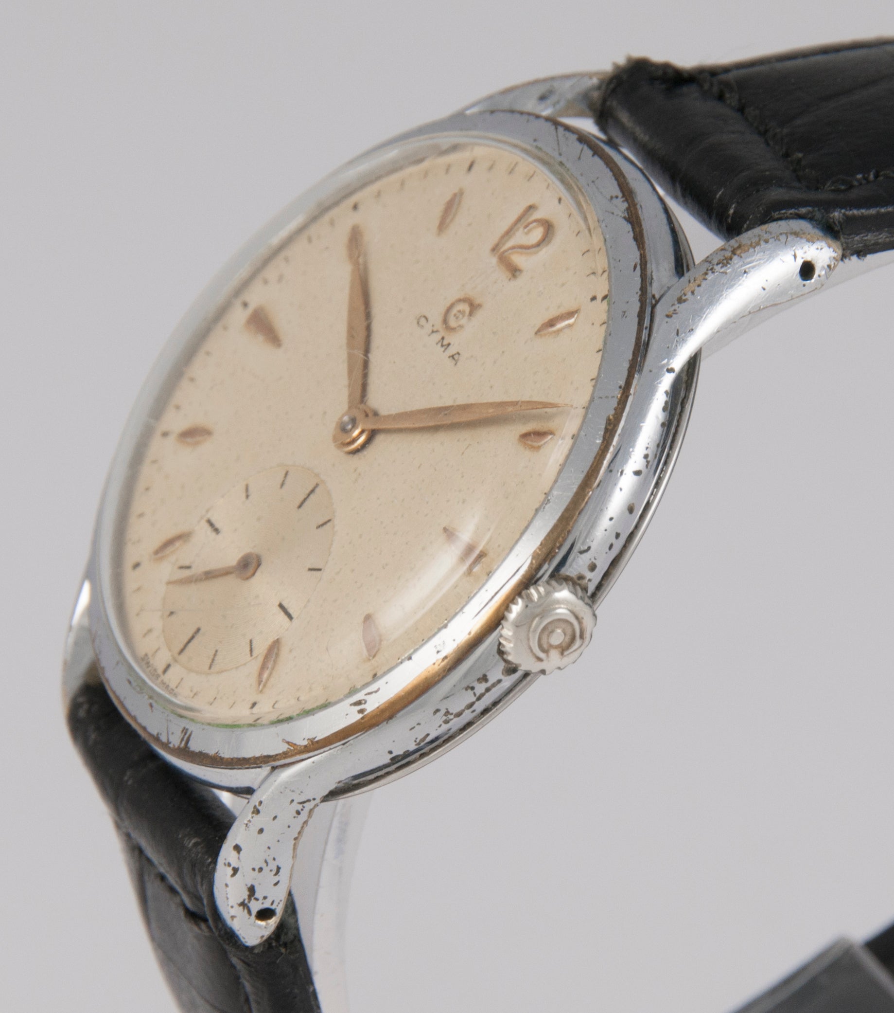 Cyma Vintage Steel 1950's Caliber 586