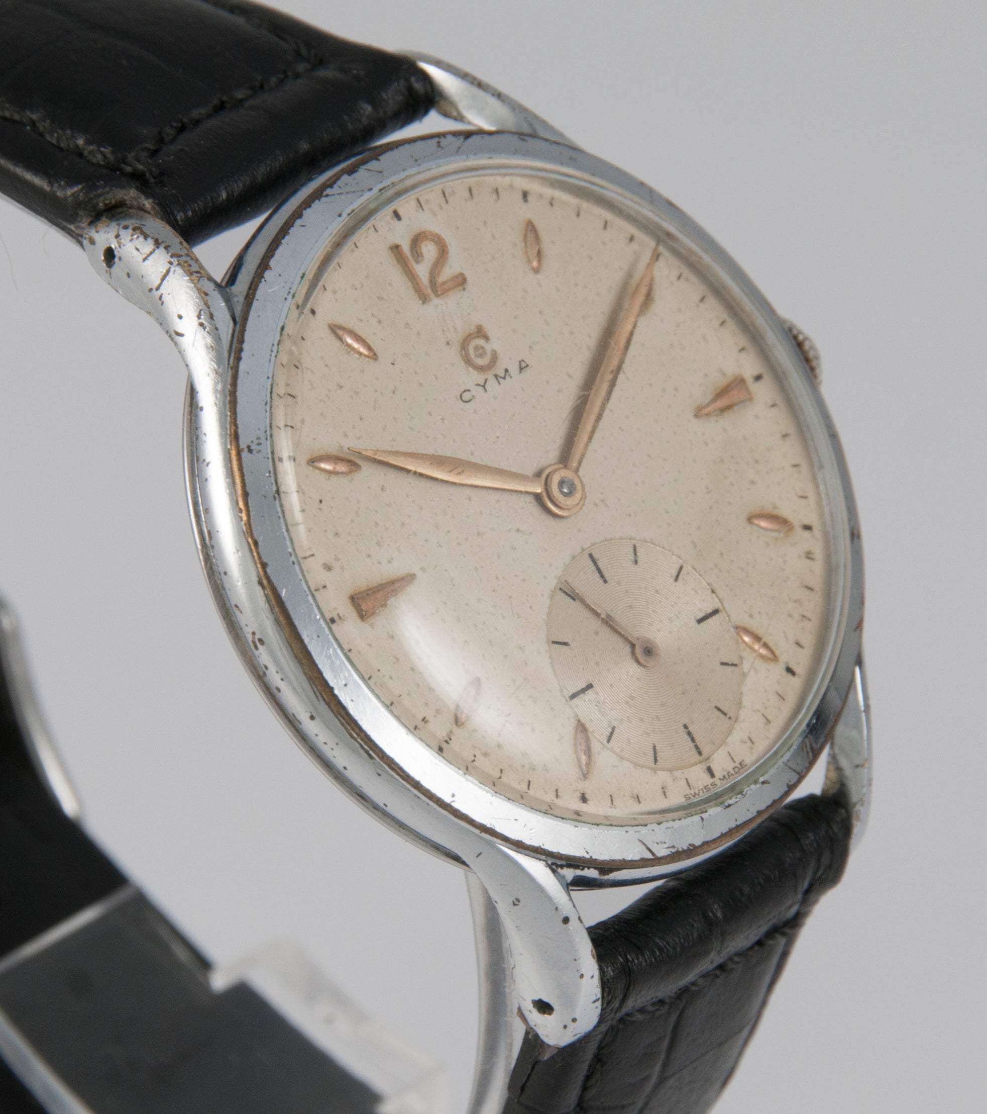 Cyma Vintage Steel 1950's Caliber 586