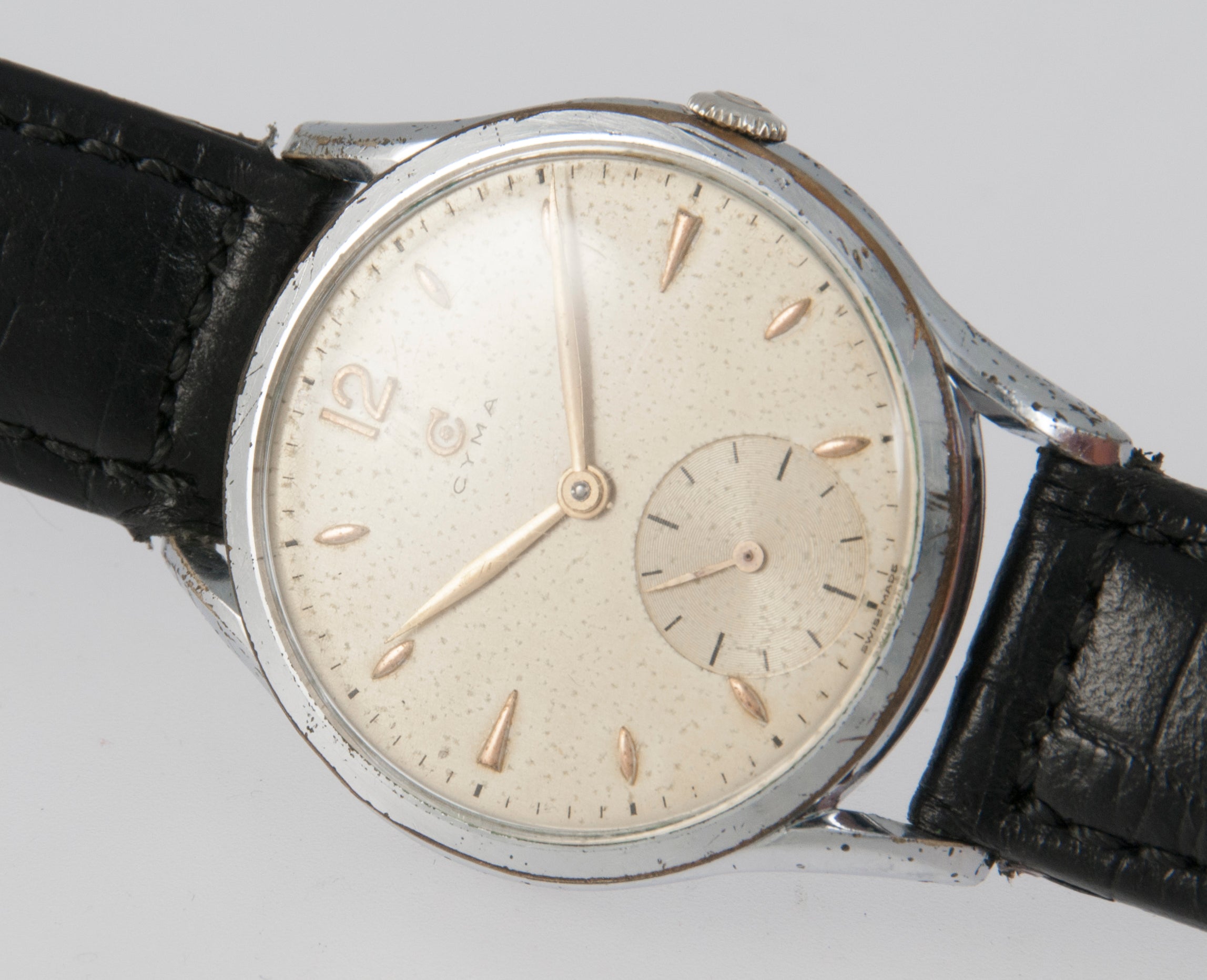 Cyma Vintage Steel 1950's Caliber 586