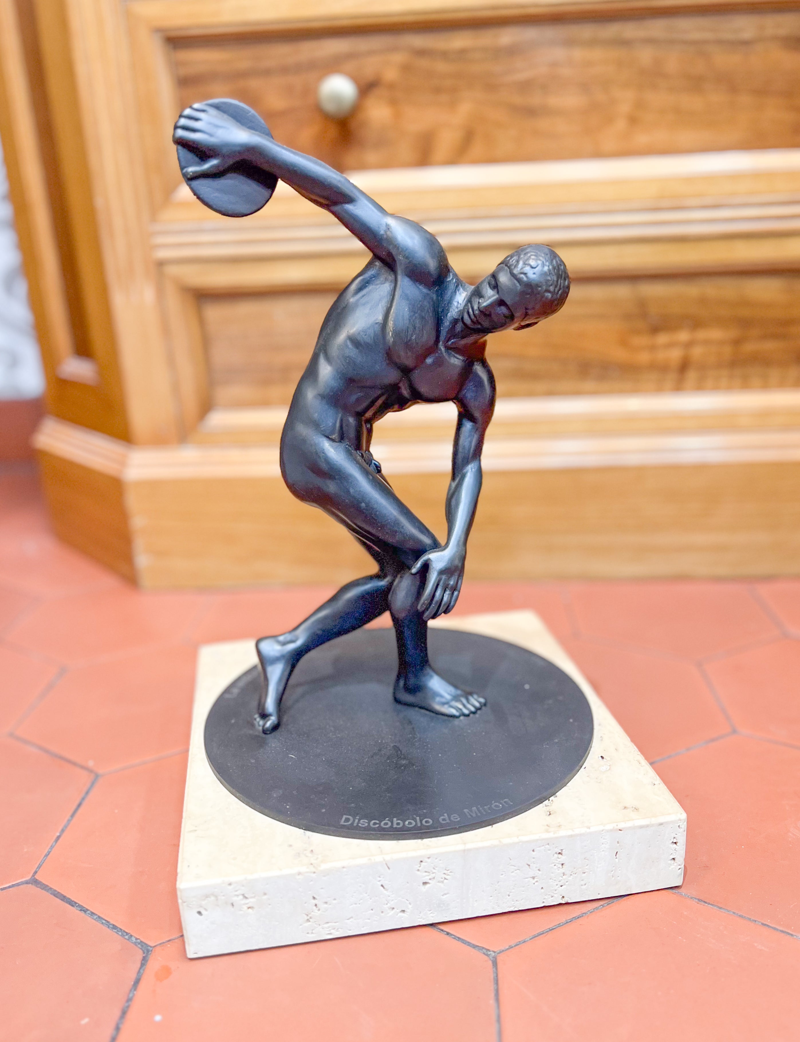 Discobolo de Mirón - Skel