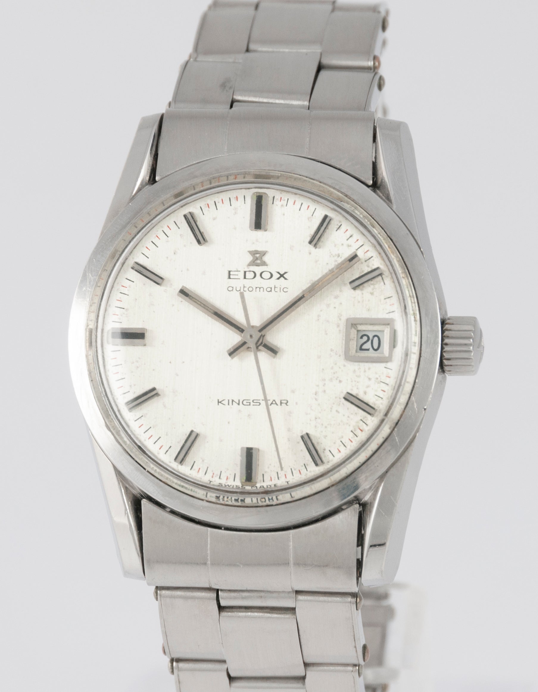 Edox Kingstar Automatic Steel Caliber ETA 2472