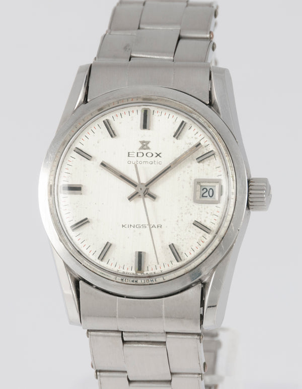 Edox Kingstar Automatic Steel Caliber ETA 2472