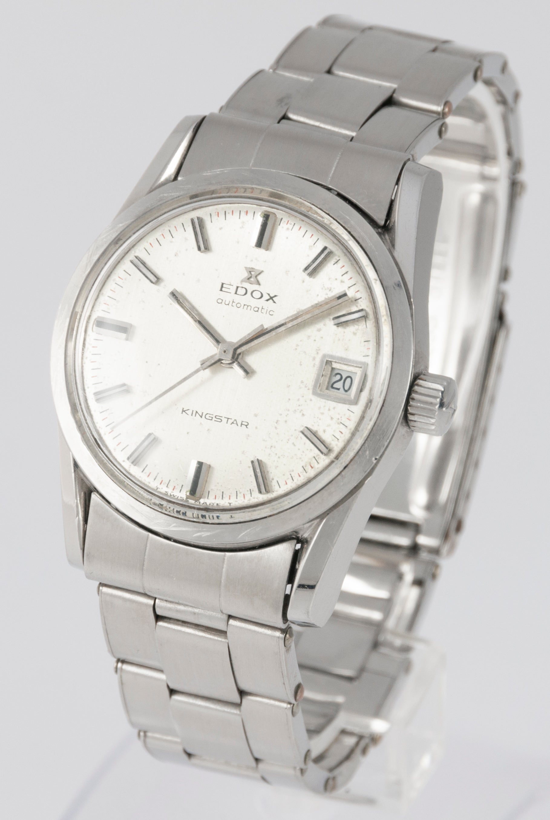 Edox Kingstar Automatic Steel Caliber ETA 2472