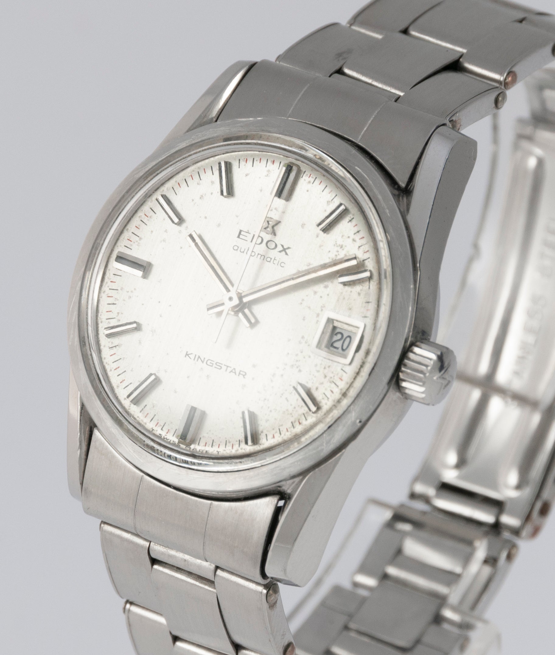 Edox Kingstar Automatic Steel Caliber ETA 2472