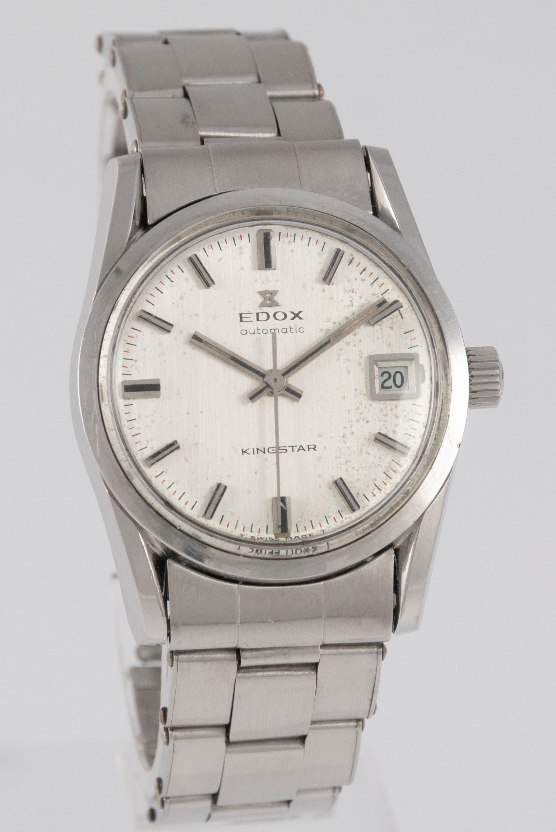 Edox Kingstar Automatic Steel Caliber ETA 2472