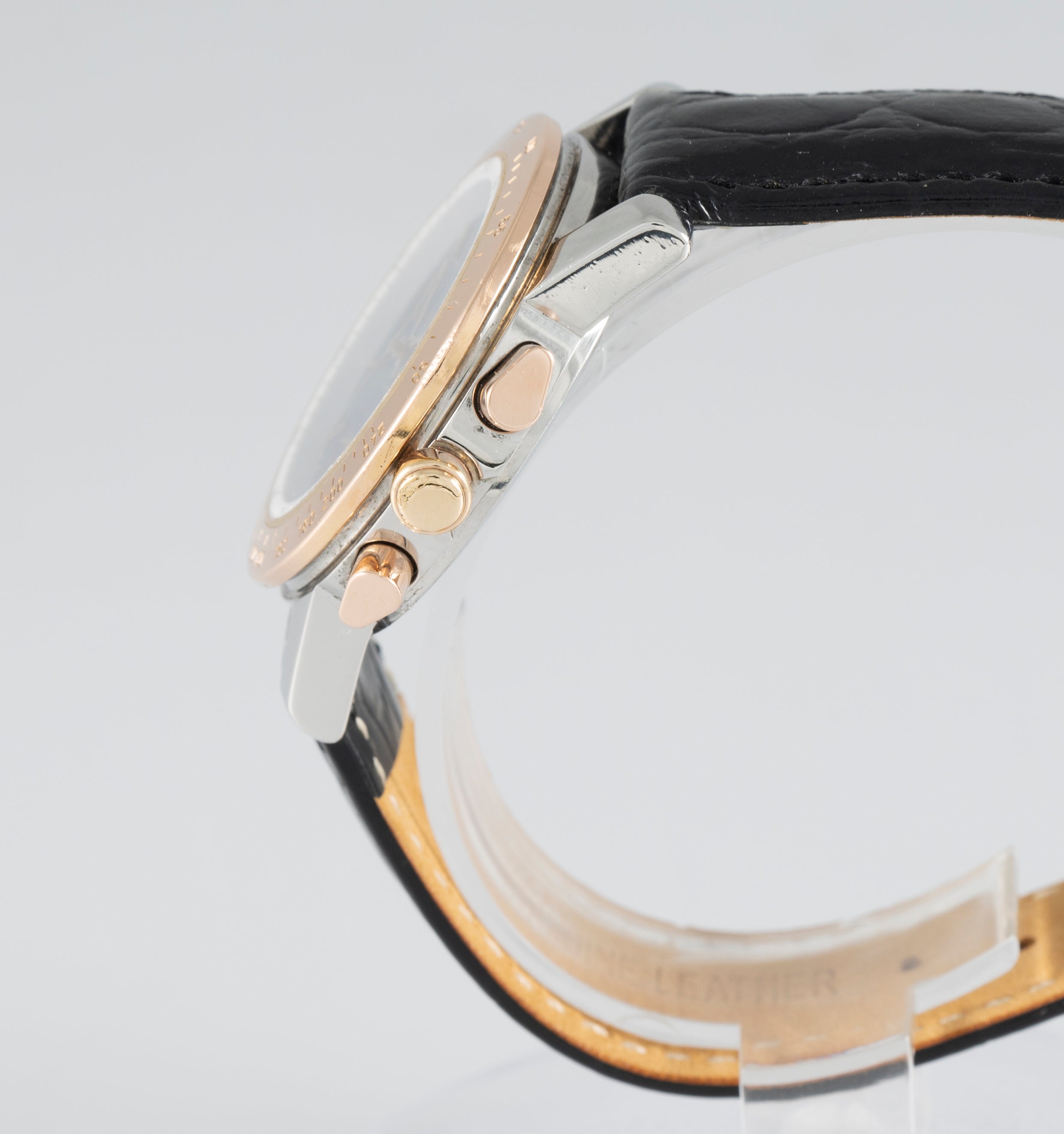 Girard Perregaux Quartz Chronograph Steel Blue Dial Ref: 7001 7700