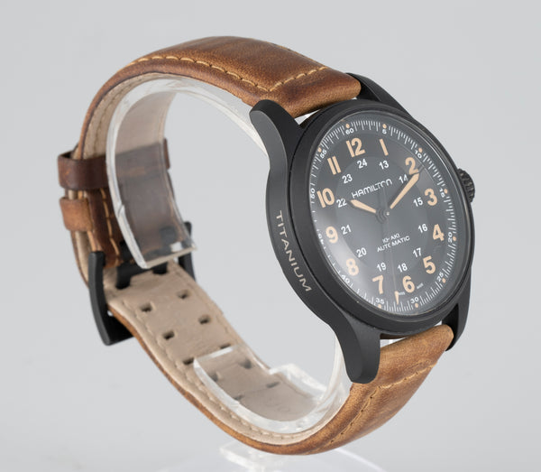 Hamilton Khaki Field Automatic Titanium Ref: H70665533