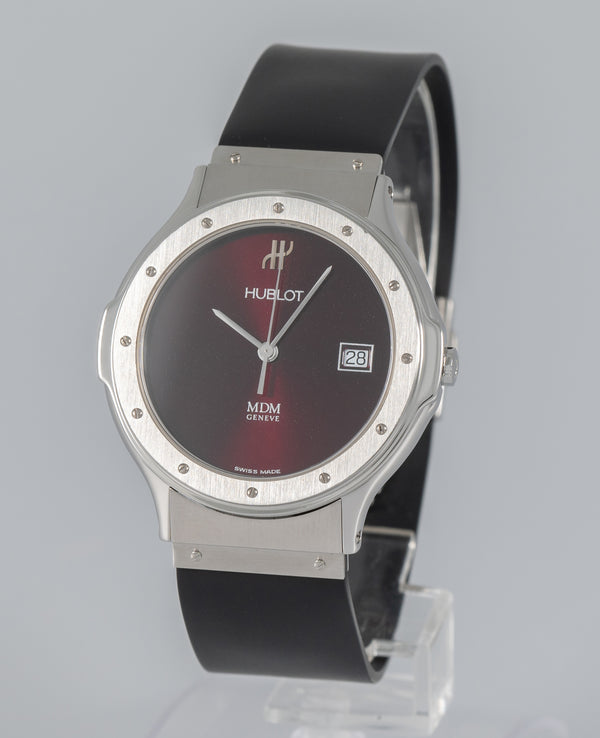 Hublot Classic MDM Geneve Burdeos Dial Ref: 1523.1