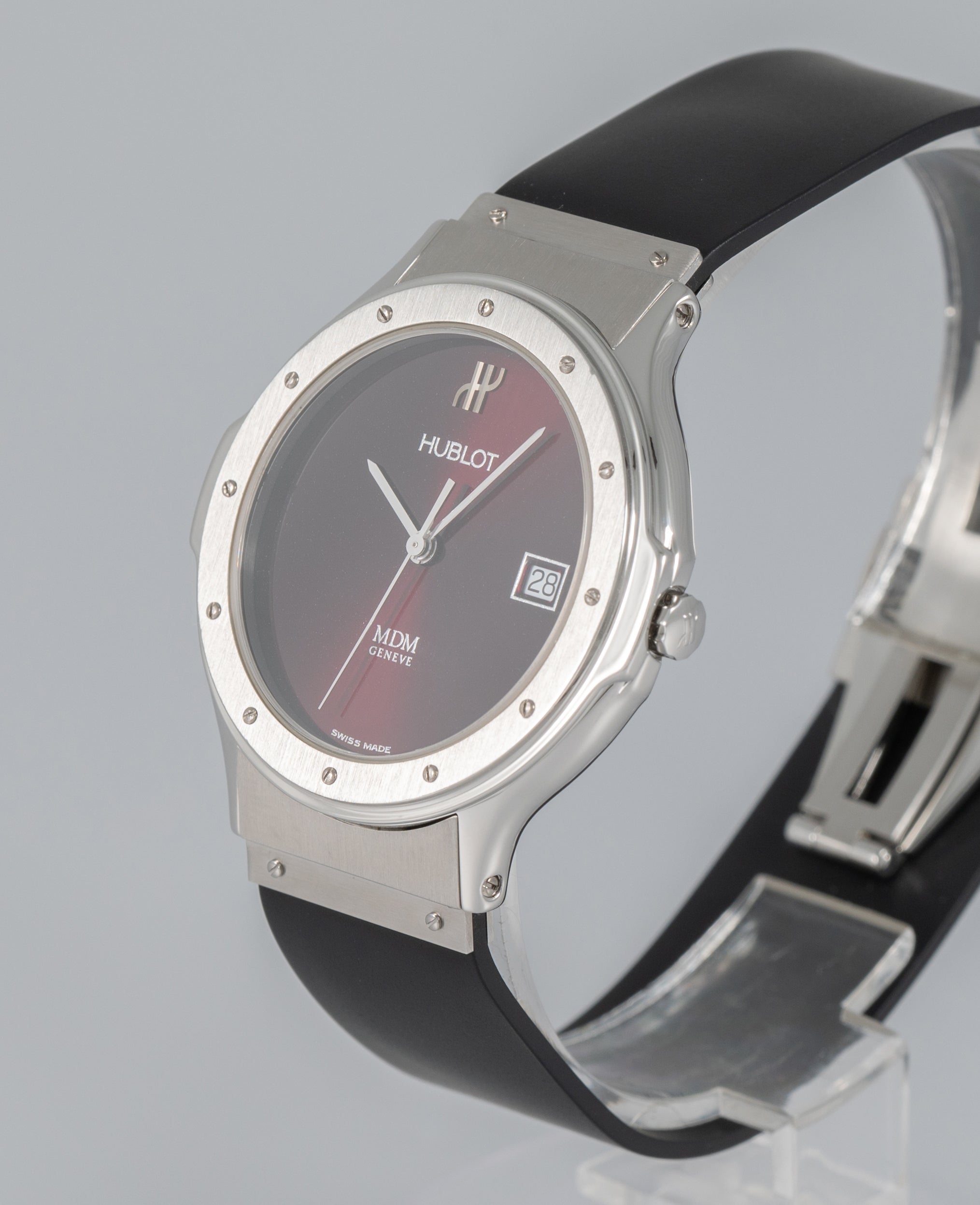 Hublot Classic MDM Geneve Burdeos Dial Ref: 1523.1