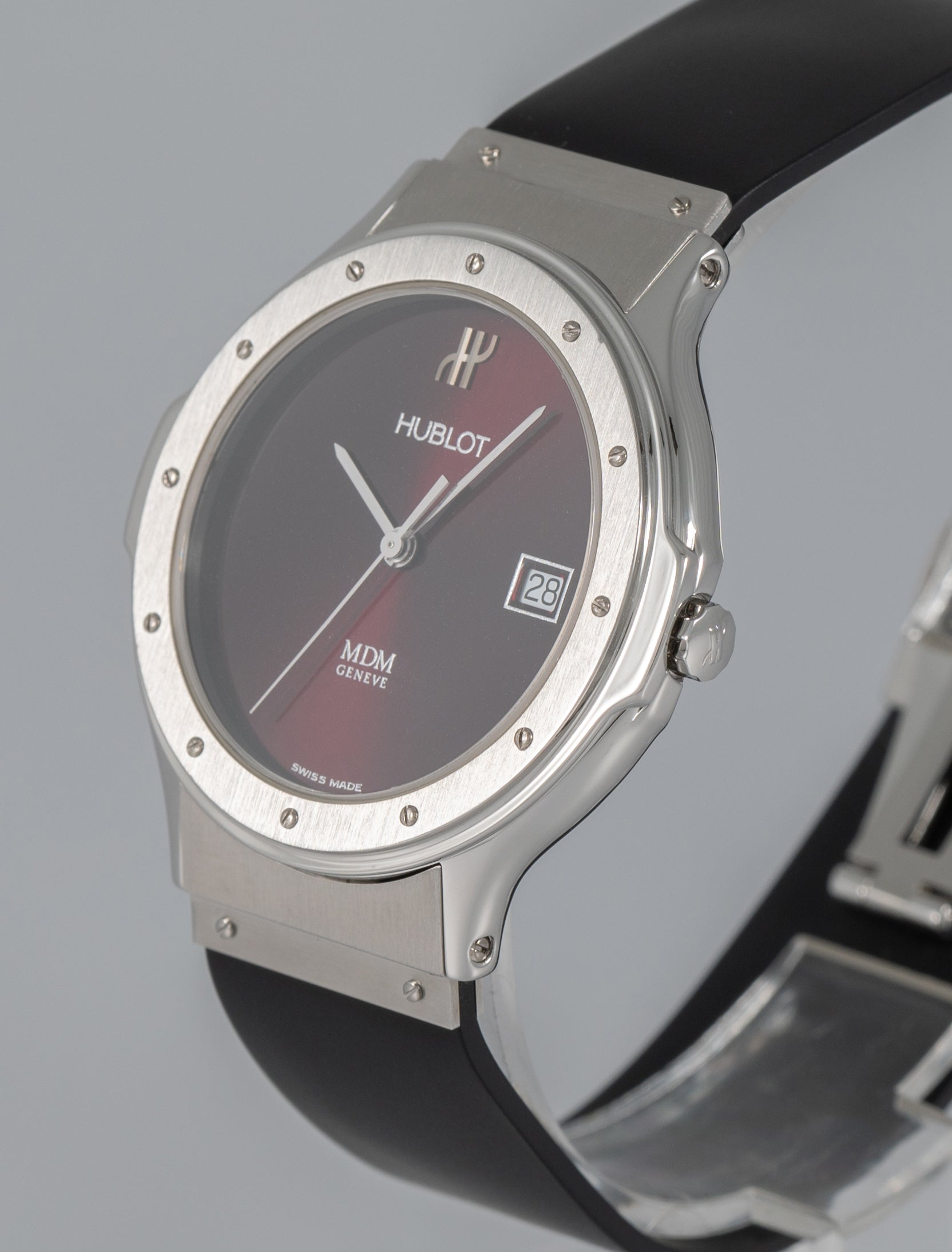Hublot Classic MDM Geneve Burdeos Dial Ref: 1523.1