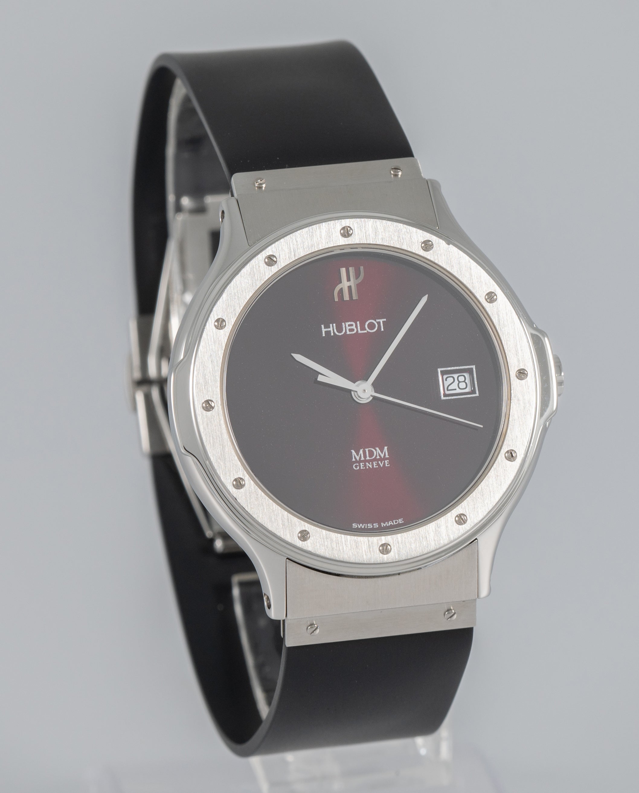 Hublot Classic MDM Geneve Burdeos Dial Ref: 1523.1
