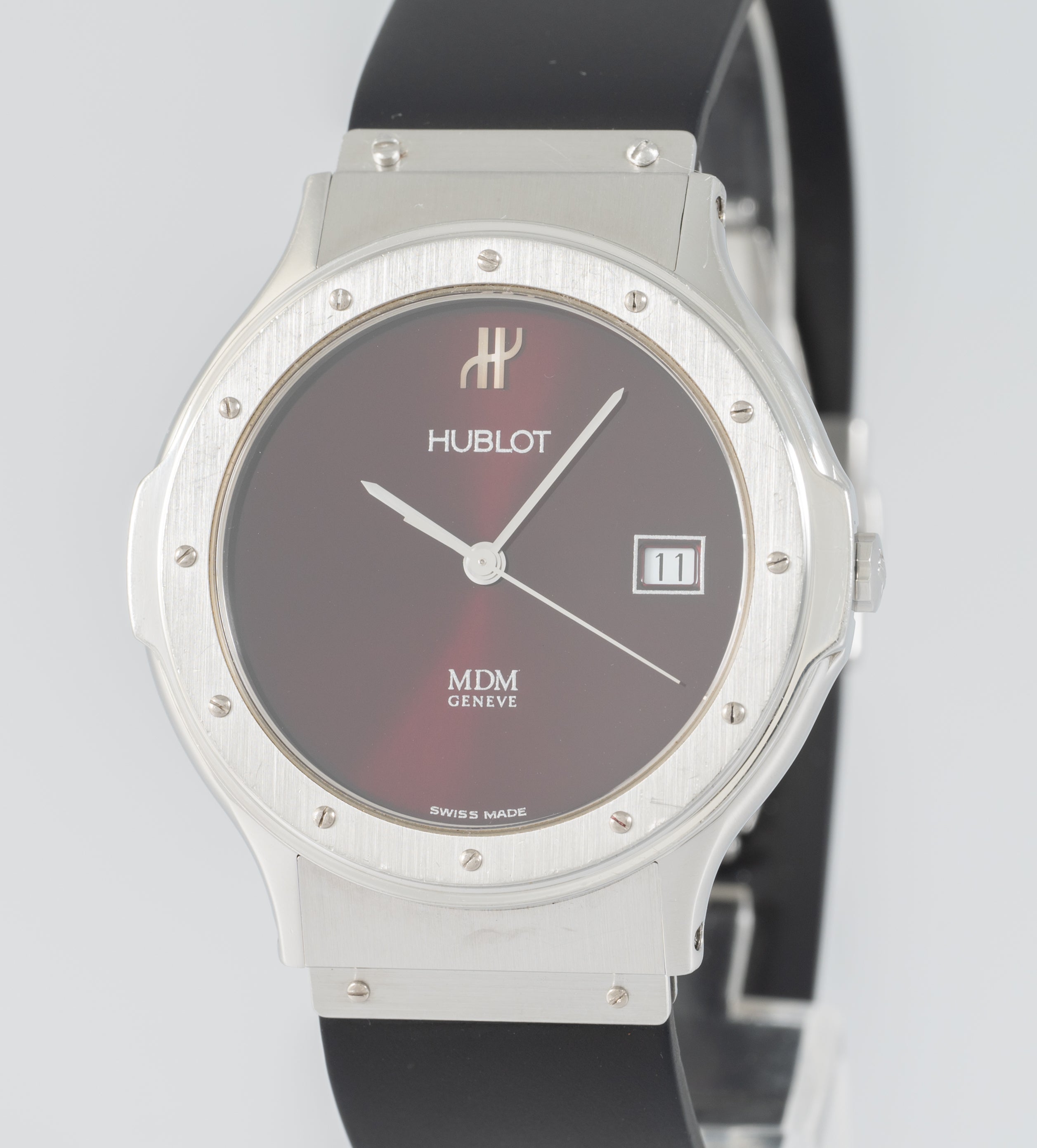 Hublot Classic MDM Geneve Burdeos Dial Ref: 1523.1