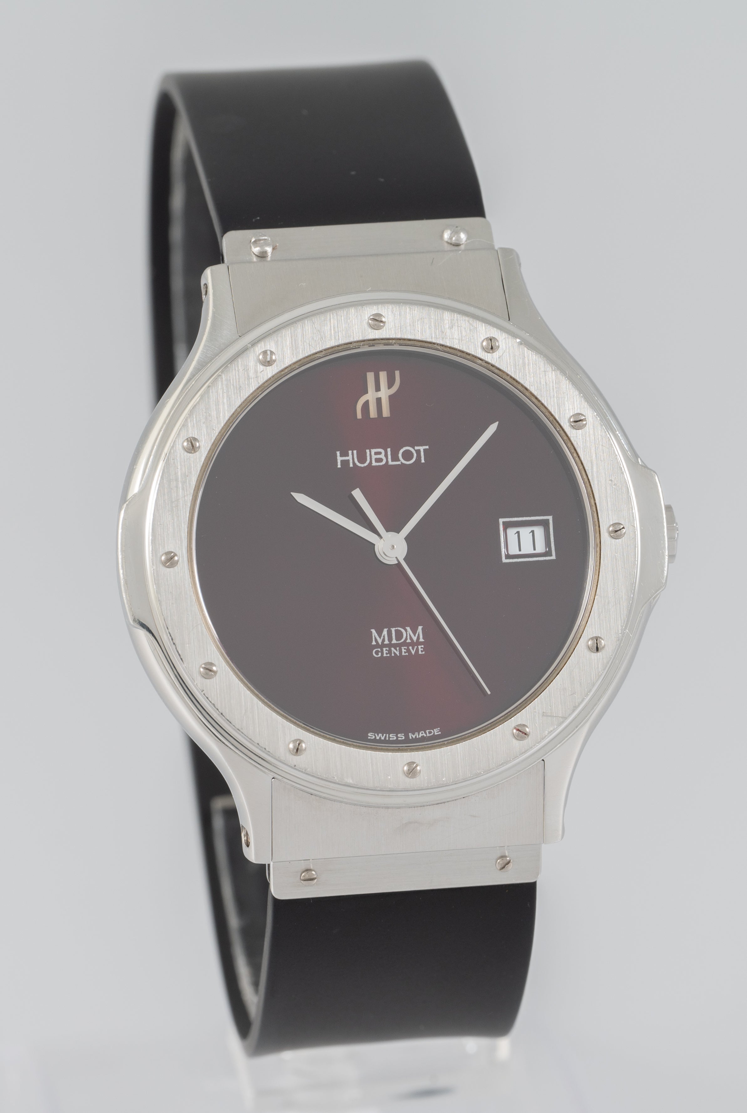 Hublot Classic MDM Geneve Burdeos Dial Ref: 1523.1