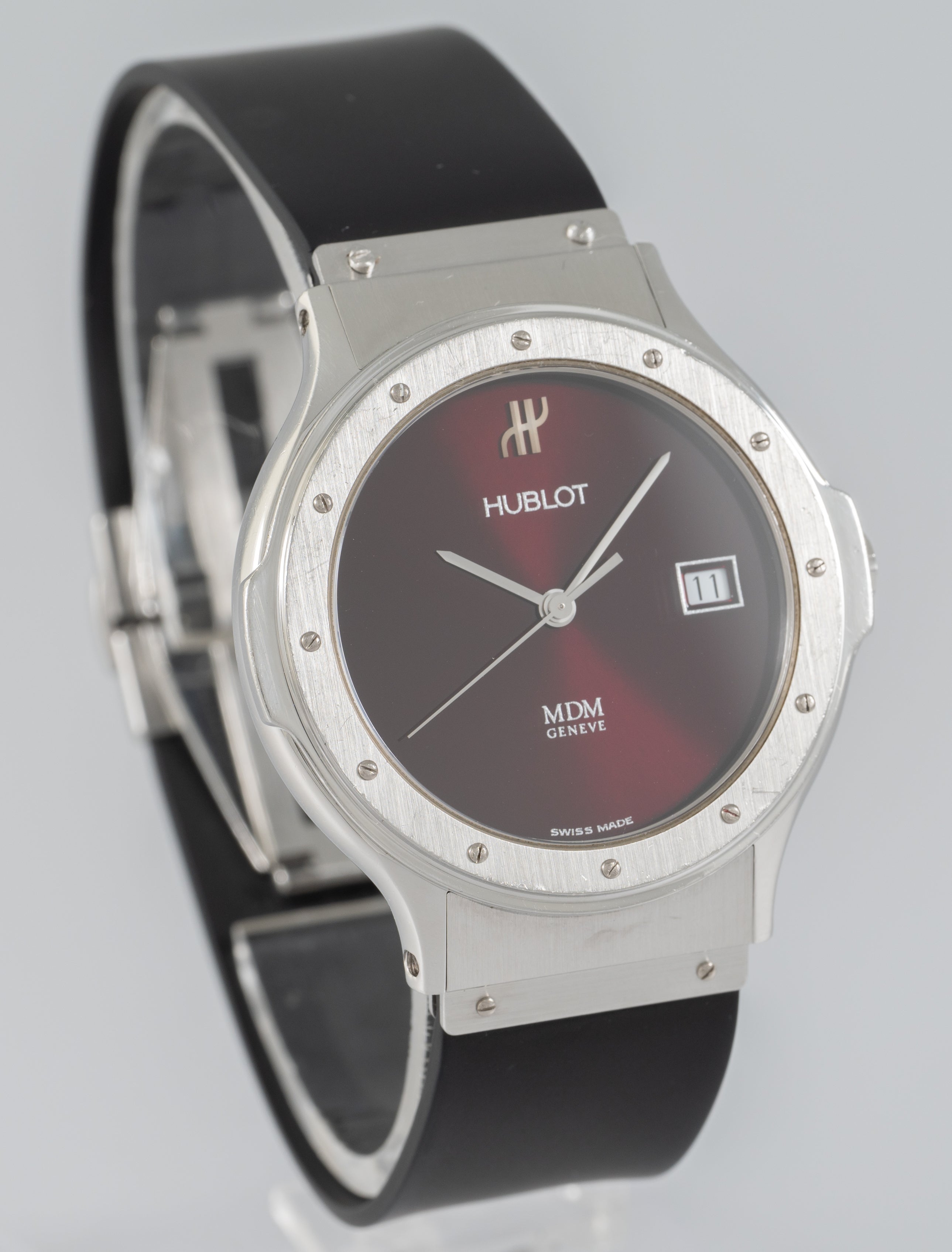 Hublot Classic MDM Geneve Burdeos Dial Ref: 1523.1