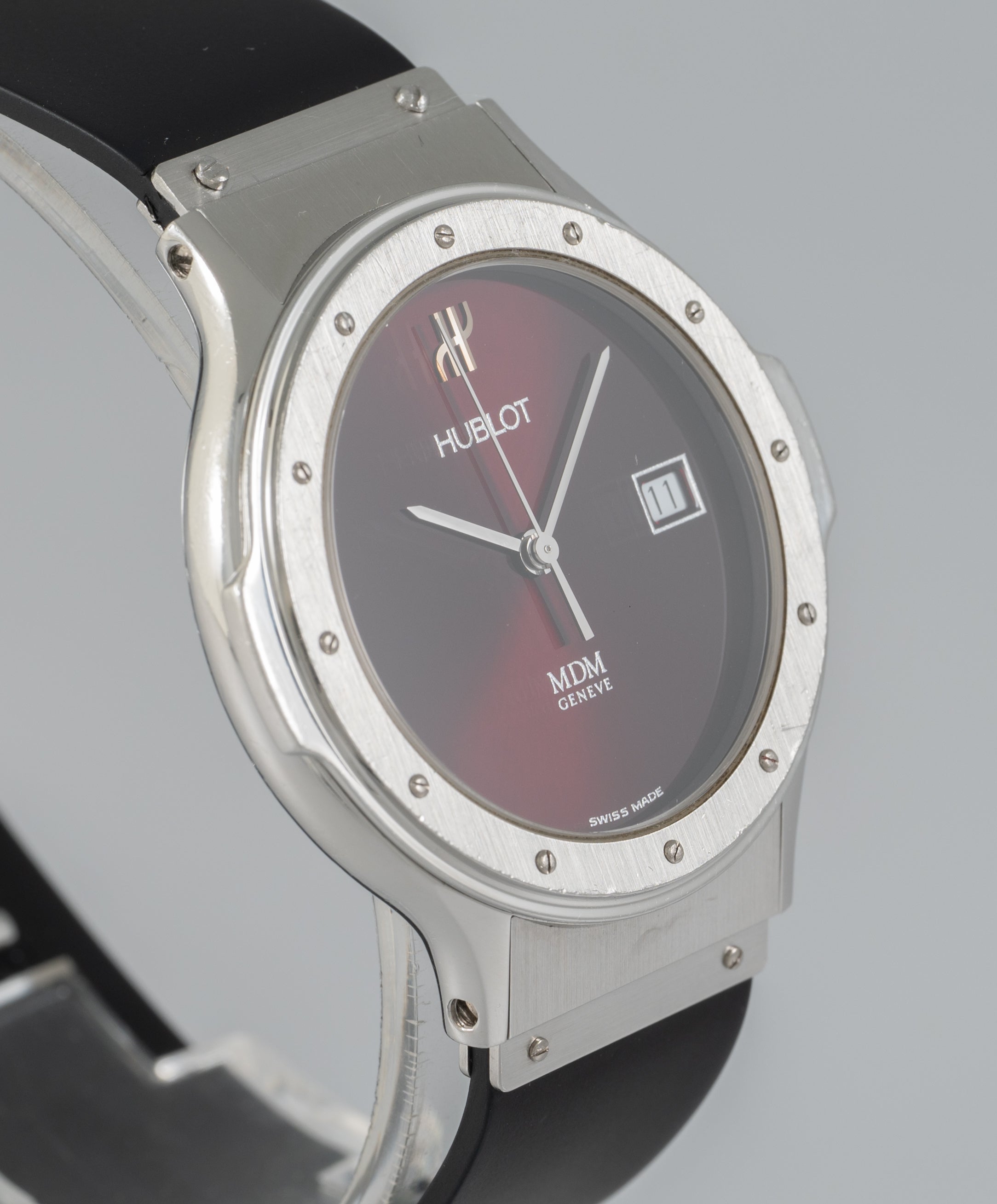 Hublot Classic MDM Geneve Burdeos Dial Ref: 1523.1